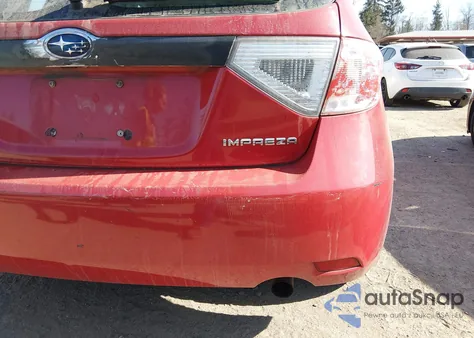 2009 Subaru Impreza 2.5I from USA, damaged, VIN JF1GH616X9G808346